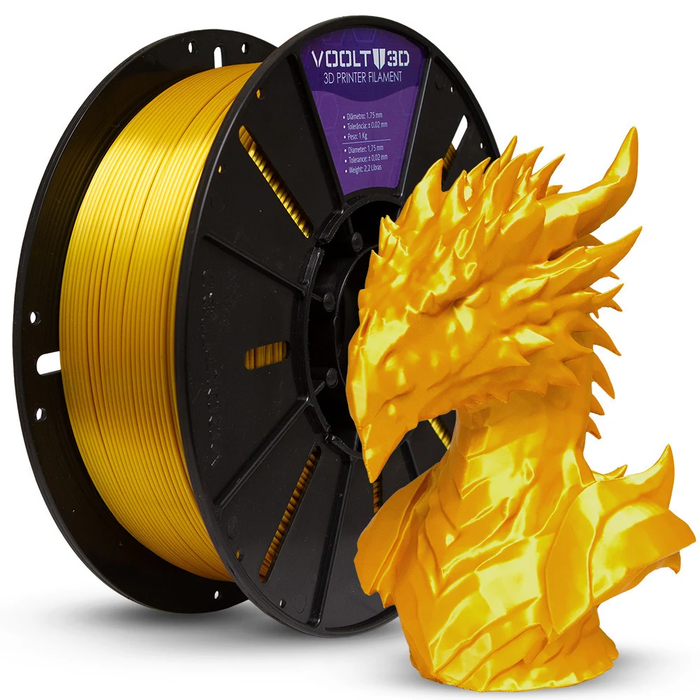 PLA Dourado V-Silk 1kg
