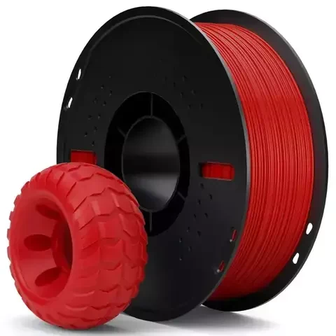 Filamento Elegoo Filamento TPU 95A Vermelho Premium 1kg